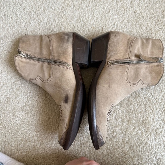 Golden Goose Young Suede Cowboy Boots Size EU37/US 6.5 - Picture 3 of 9